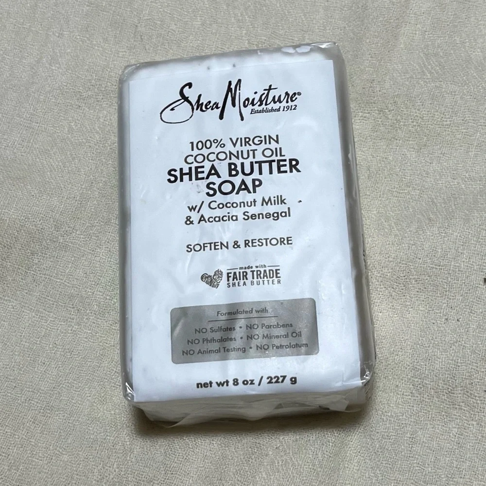 Shea Moisture SHEA‎ BUTTER SOAP 100% Virgin coconut Oil
